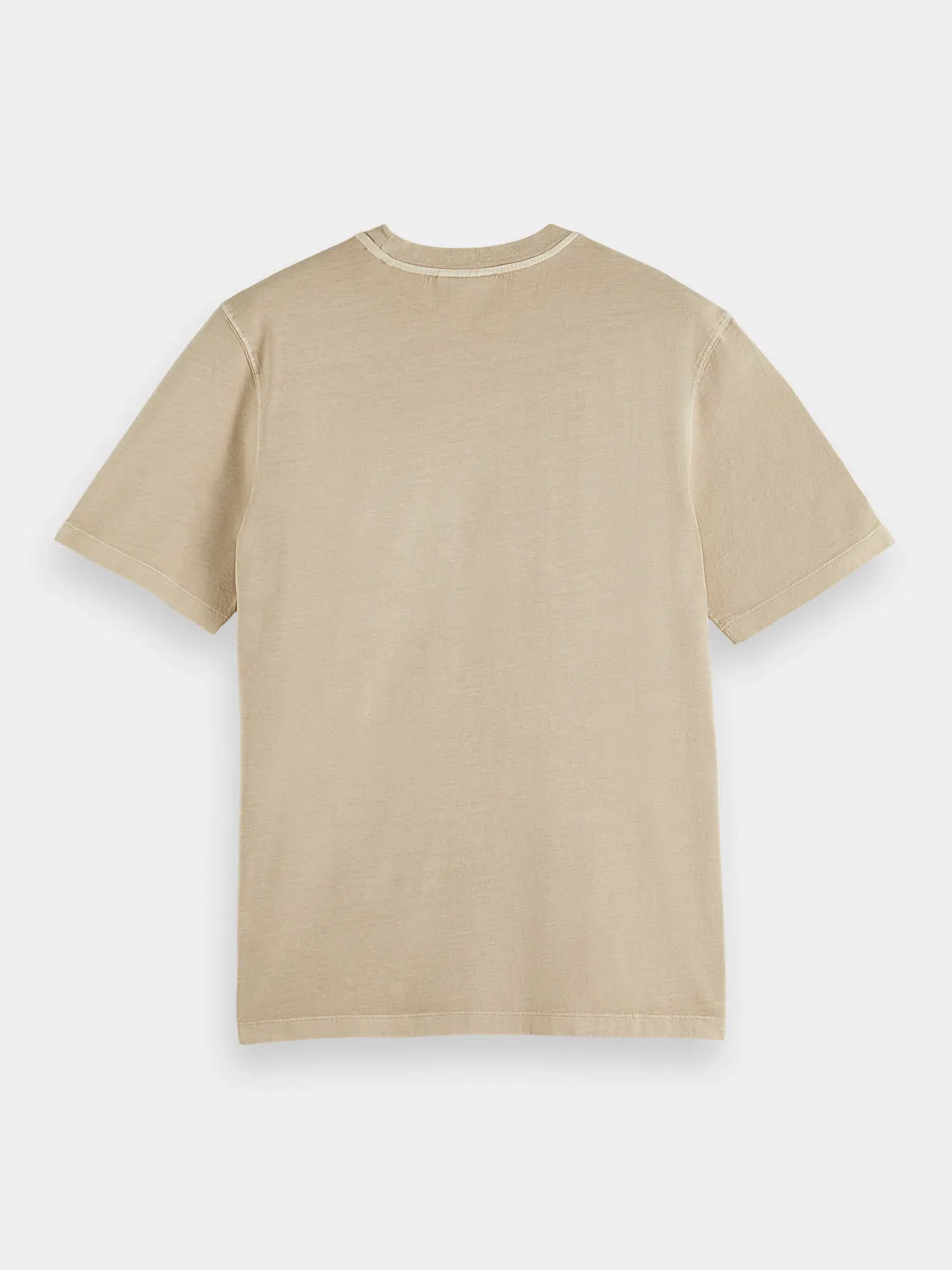 Garment-dyed logo t-shirt sold by Scotch and Soda product image thumbnail 5