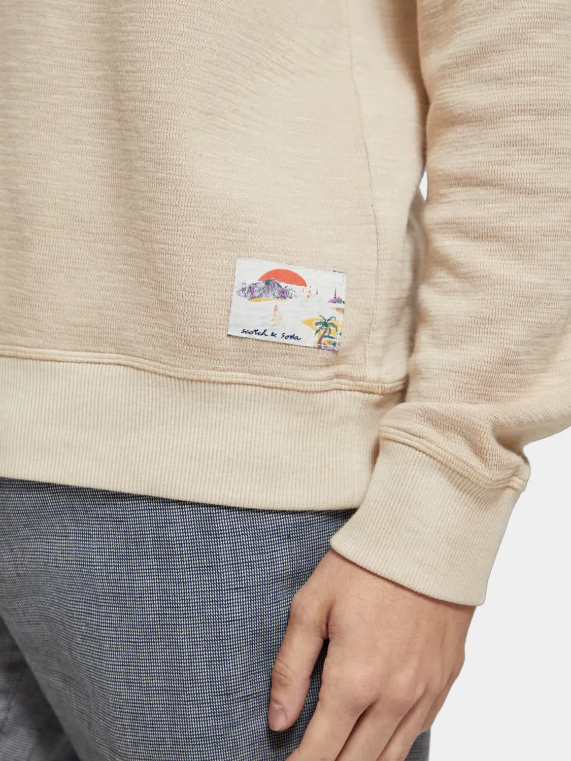 Structured sweatshirt sold by Scotch & Soda product image thumbnail 5