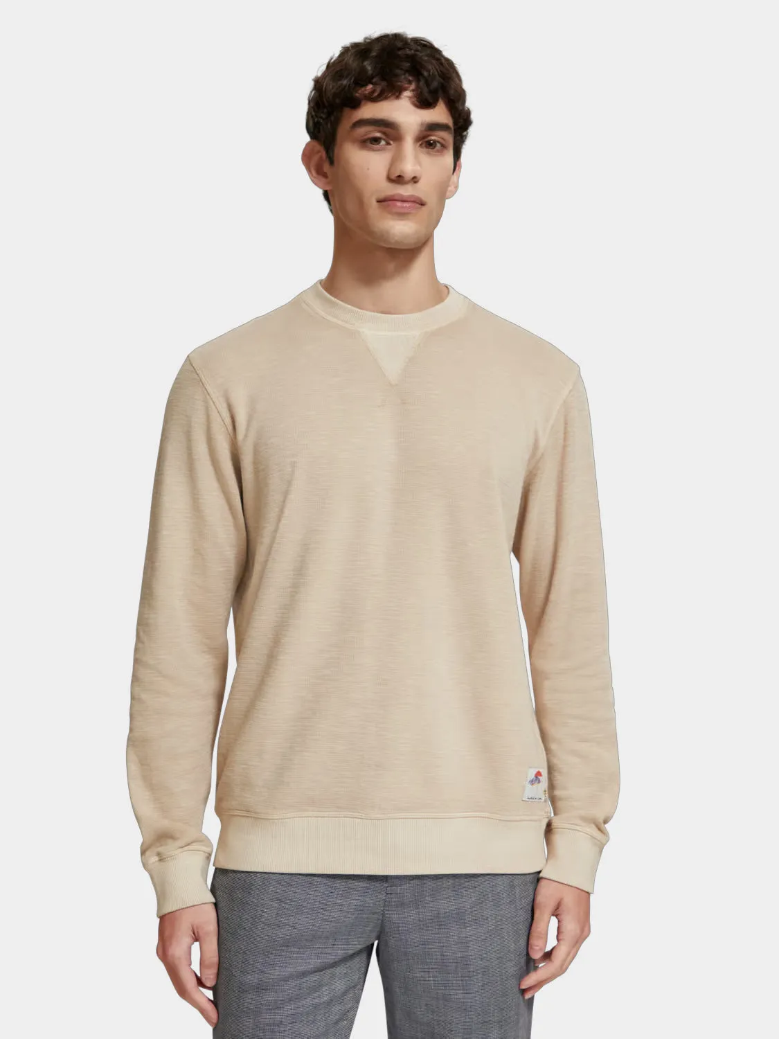 Structured sweatshirt sold by Scotch & Soda