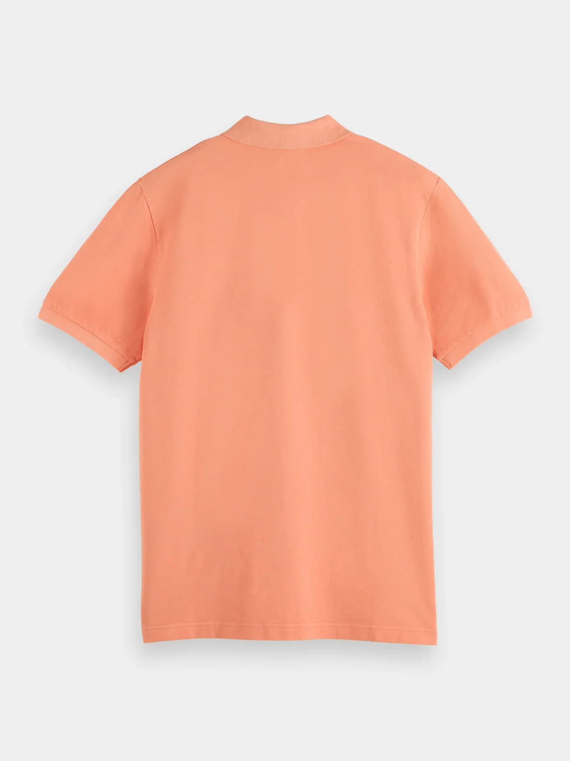 Garment-dyed pique polo sold by Scotch and Soda product image thumbnail 4