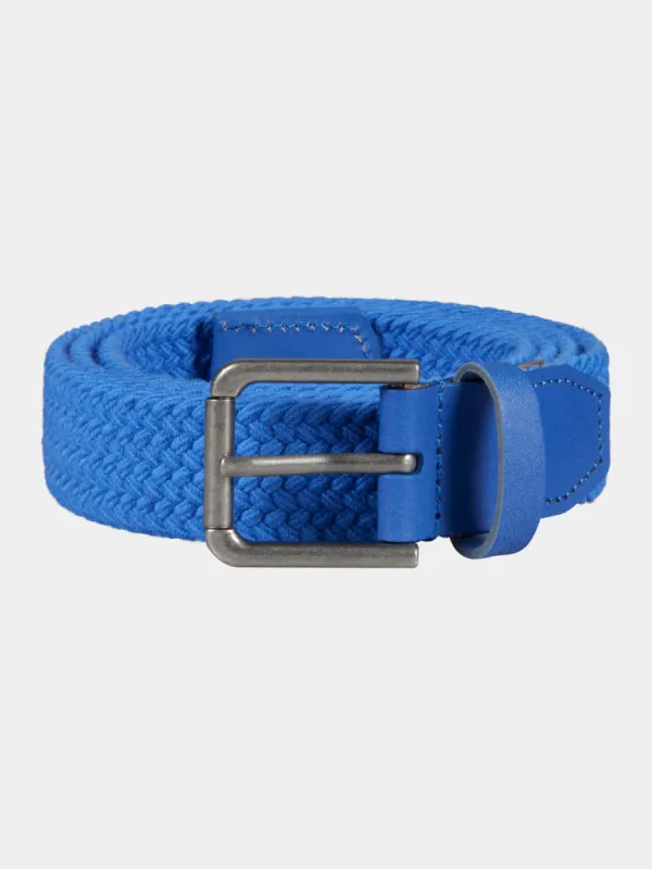 Leather-trimmed cord belt sold by Scotch and Soda