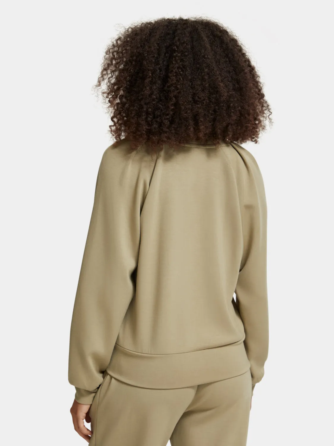 Pleated shoulder sweatshirt sold by Scotch and Soda product image thumbnail 3