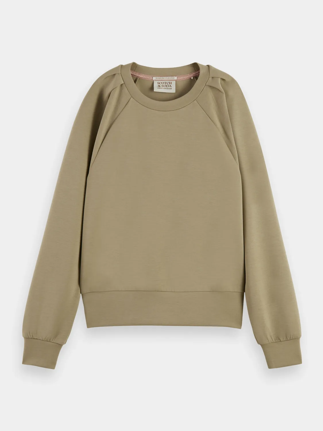 Pleated shoulder sweatshirt sold by Scotch and Soda product image thumbnail 2