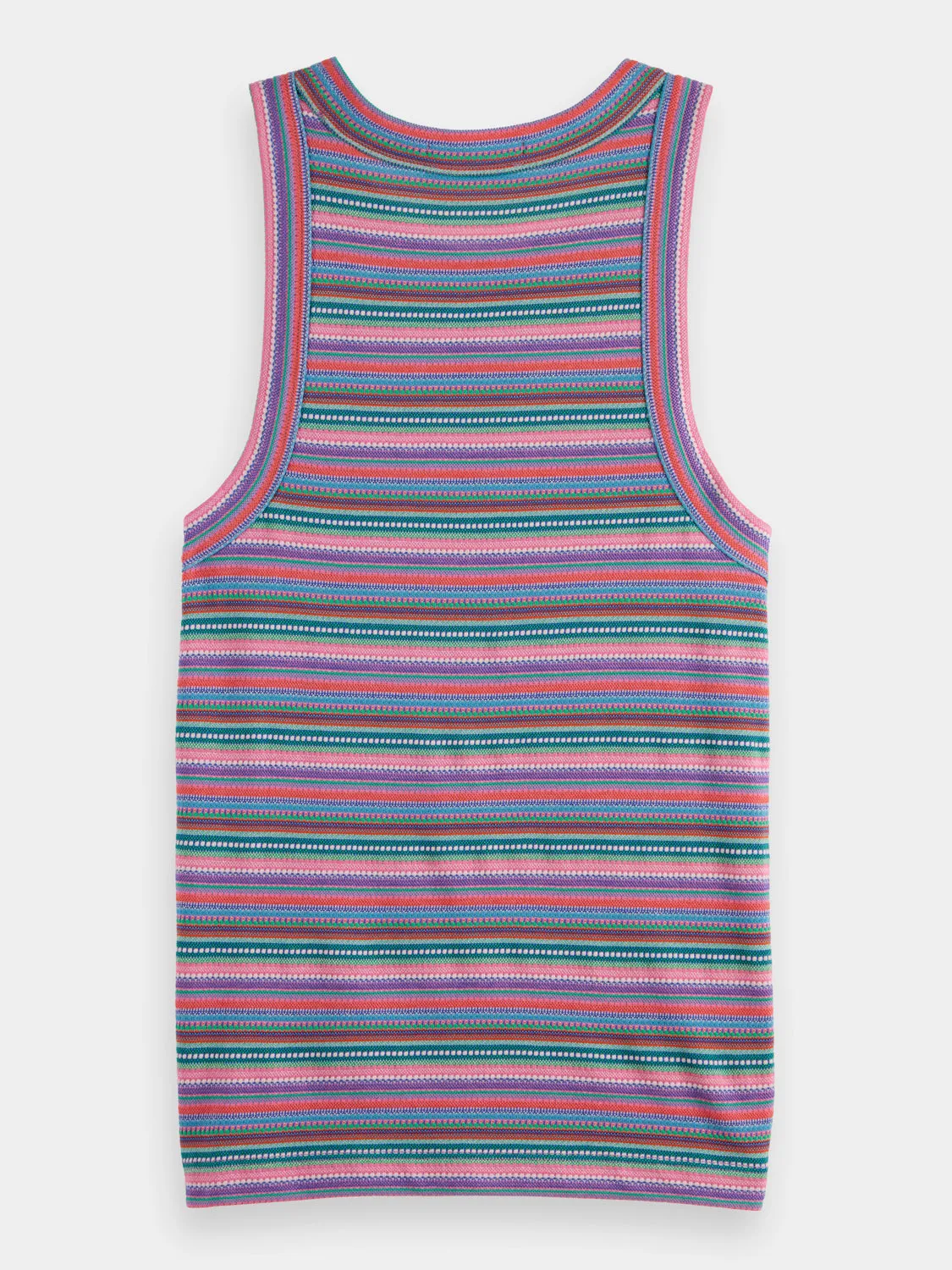 Textured striped race tank sold by Scotch and Soda product image thumbnail 2