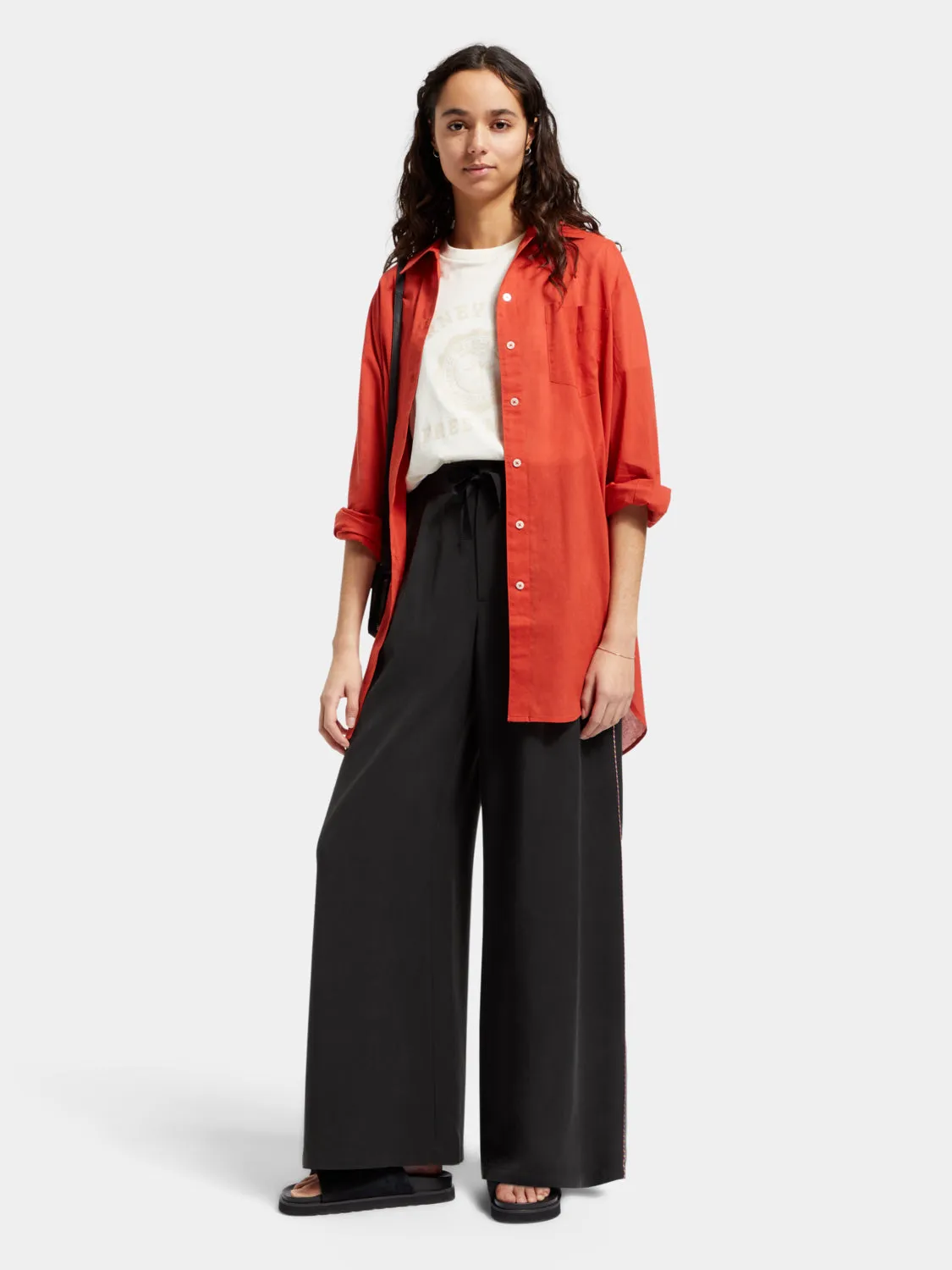 Eleni wide fit pants sold by Scotch and Soda product image thumbnail 5