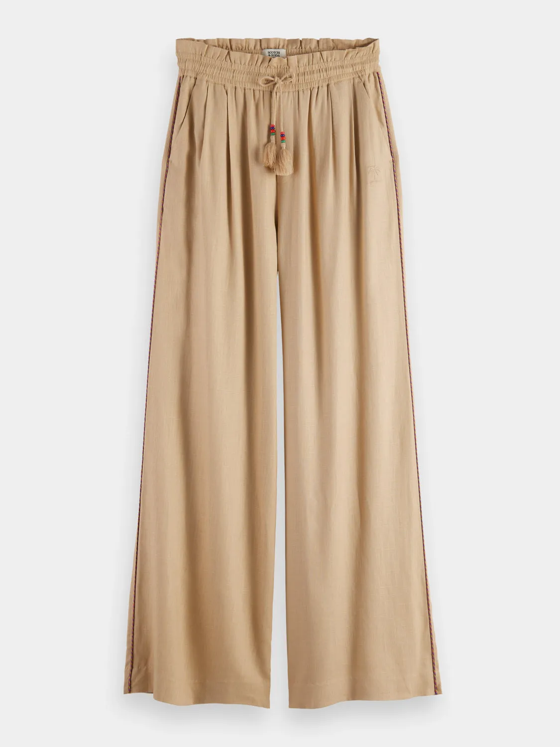 Linen blend pull-on pants sold by Scotch & Soda product image thumbnail 2