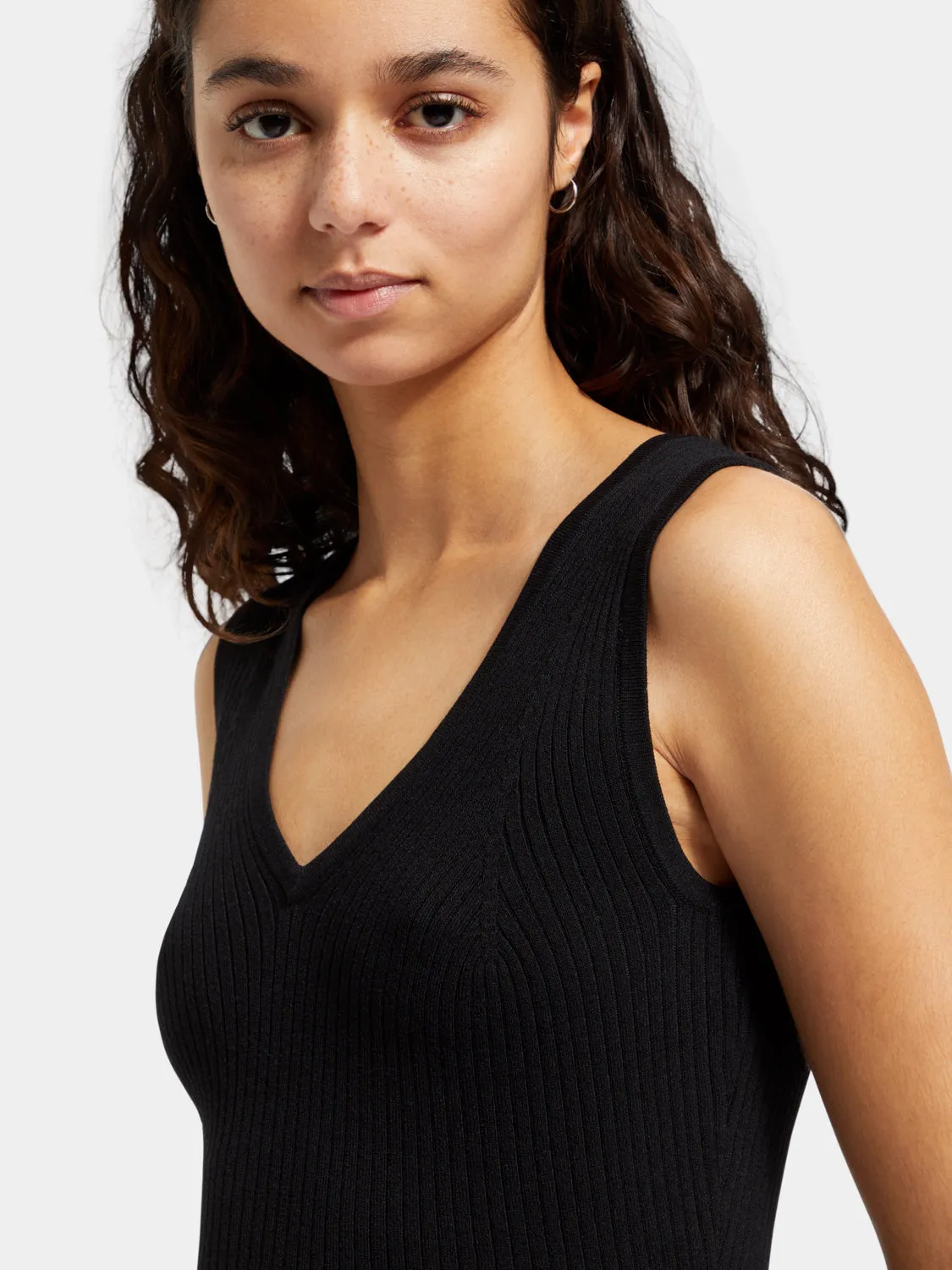 Knitted tank top sold by Scotch and Soda product image thumbnail 4