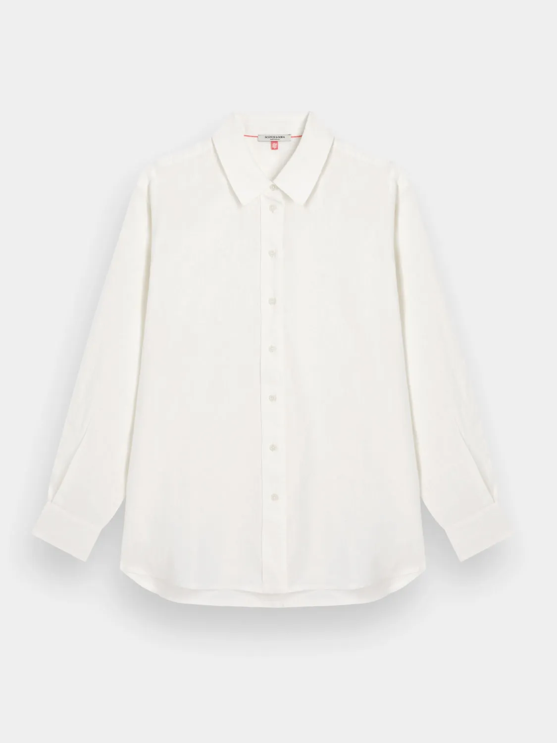 Oversized linen shirt sold by Scotch and Soda product image thumbnail 2