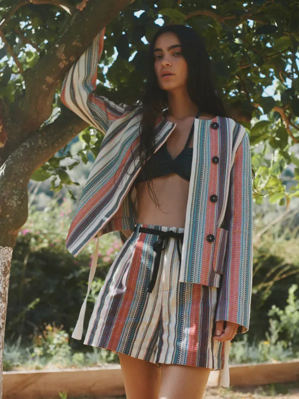 Crafted striped blazer made by Scotch & Soda