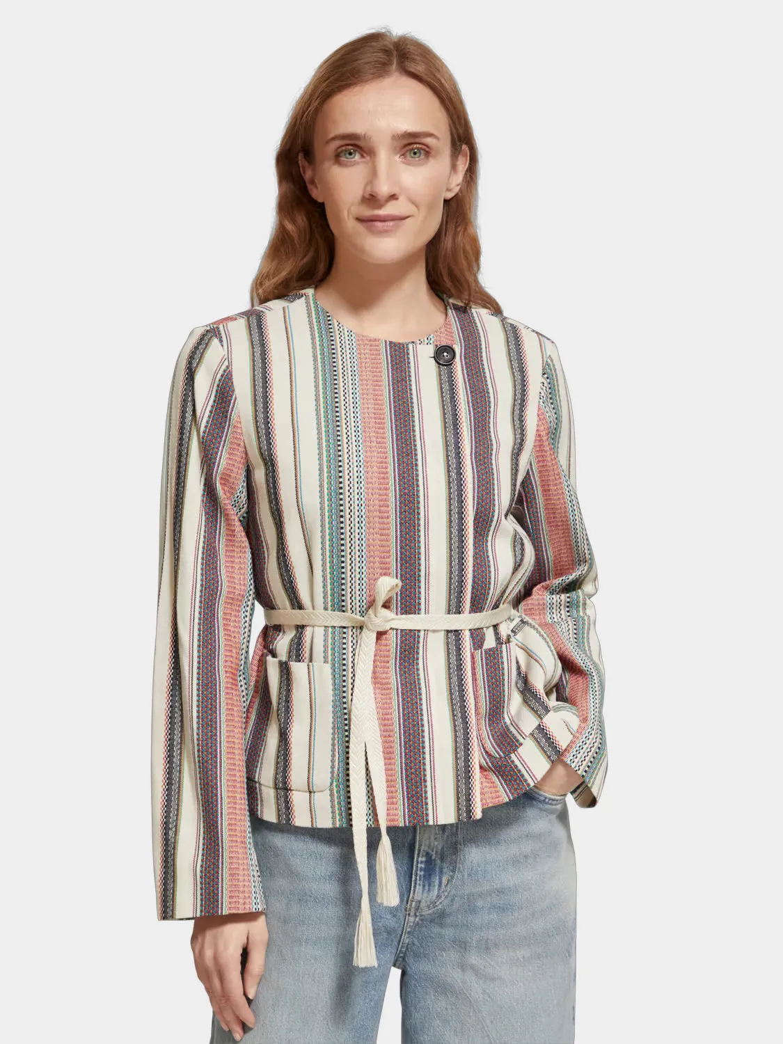 Crafted striped blazer sold by Scotch & Soda product image thumbnail 2