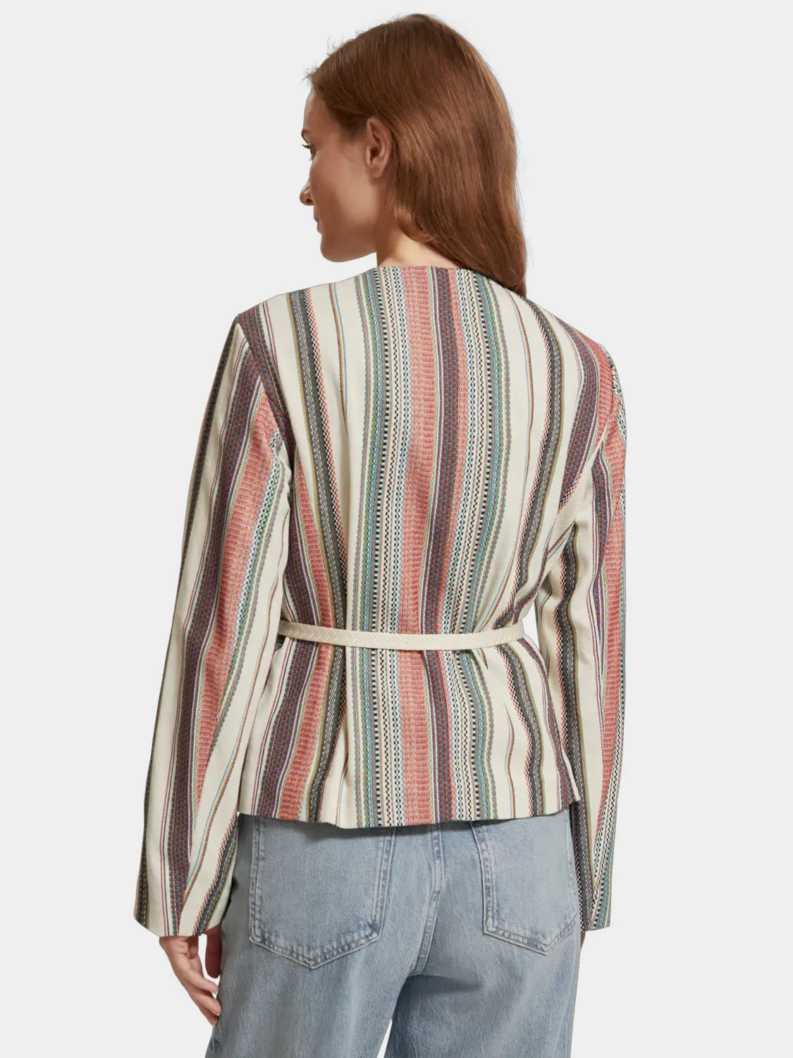 Crafted striped blazer sold by Scotch & Soda product image thumbnail 4
