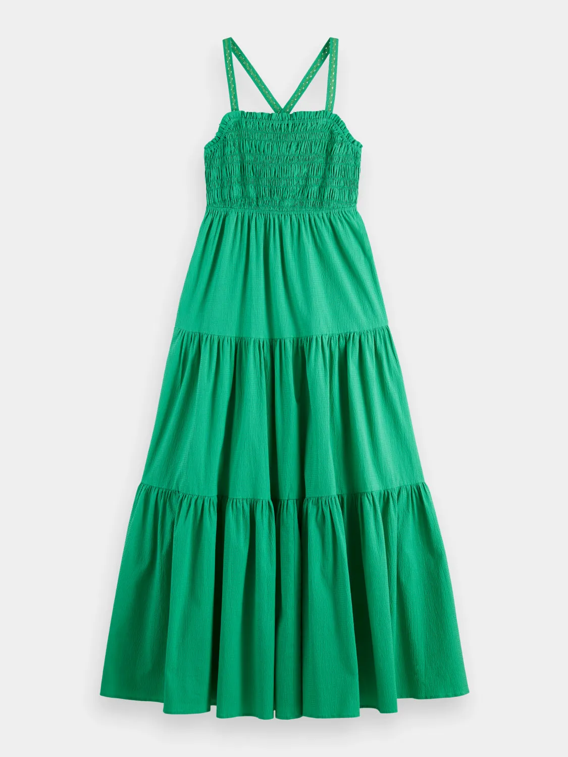 Maxi dress with smock detail sold by Scotch and Soda product image thumbnail 3