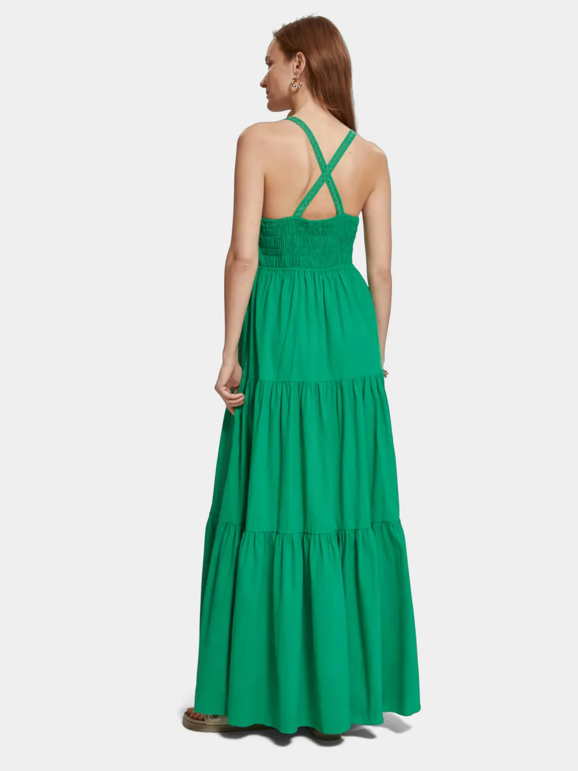 Maxi dress with smock detail sold by Scotch and Soda product image thumbnail 4