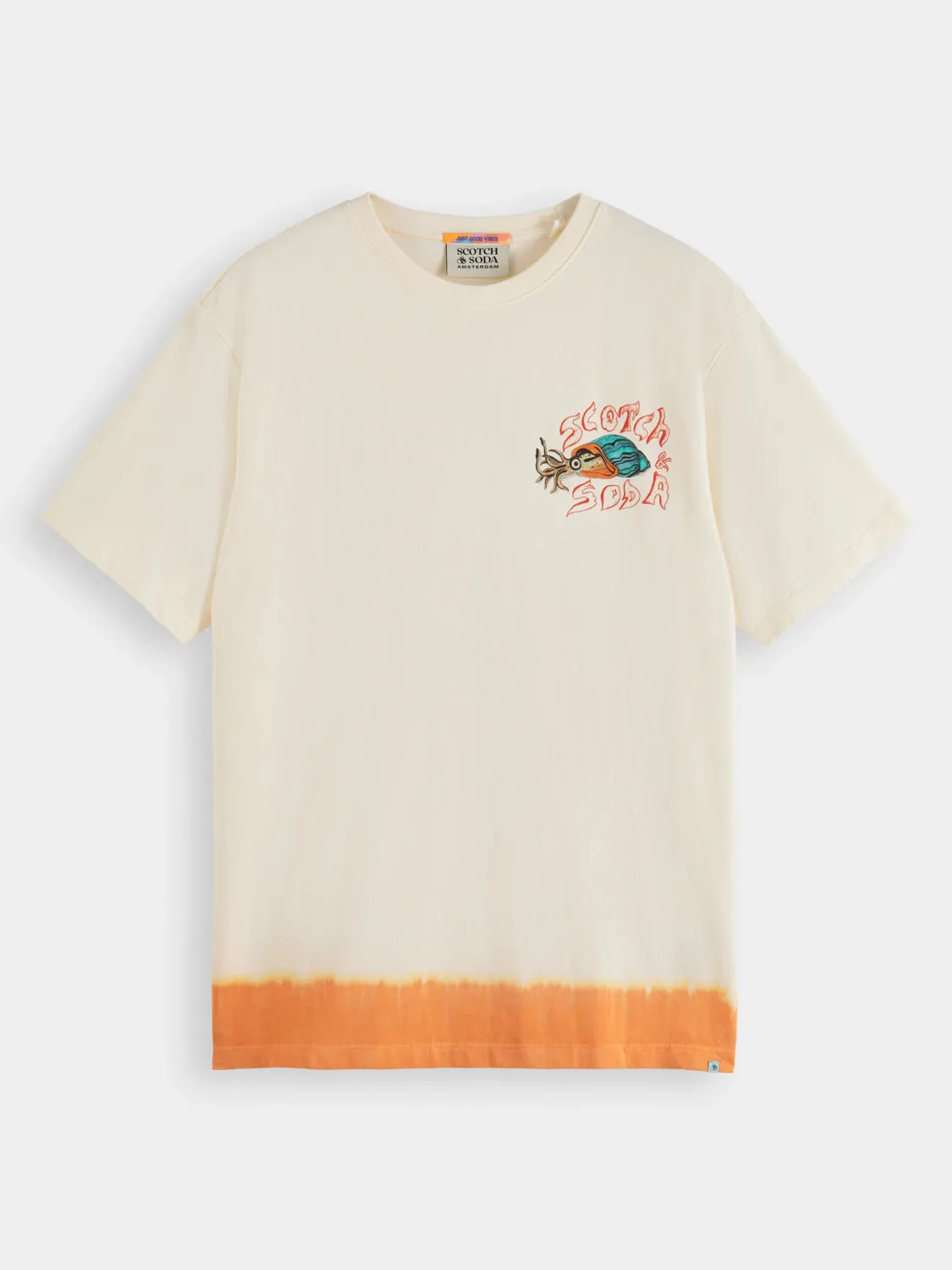 Front & back artwork t-shirt sold by Scotch and Soda