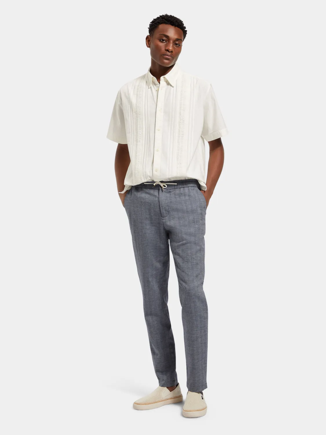 Cotton short sleeved shirt sold by Scotch and Soda product image thumbnail 4
