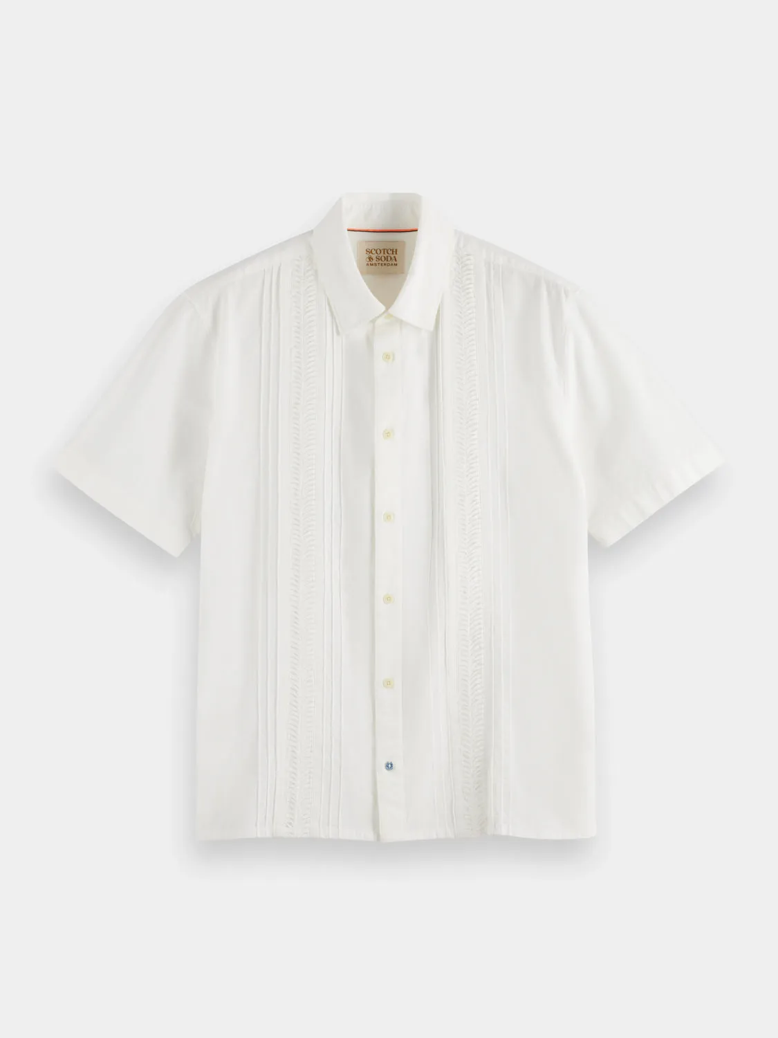 Cotton short sleeved shirt sold by Scotch and Soda product image thumbnail 2