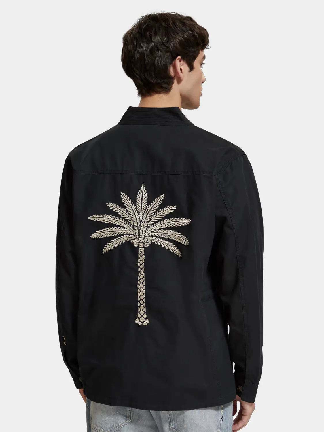 Embroidered kimono jacket sold by Scotch and Soda product image thumbnail 3