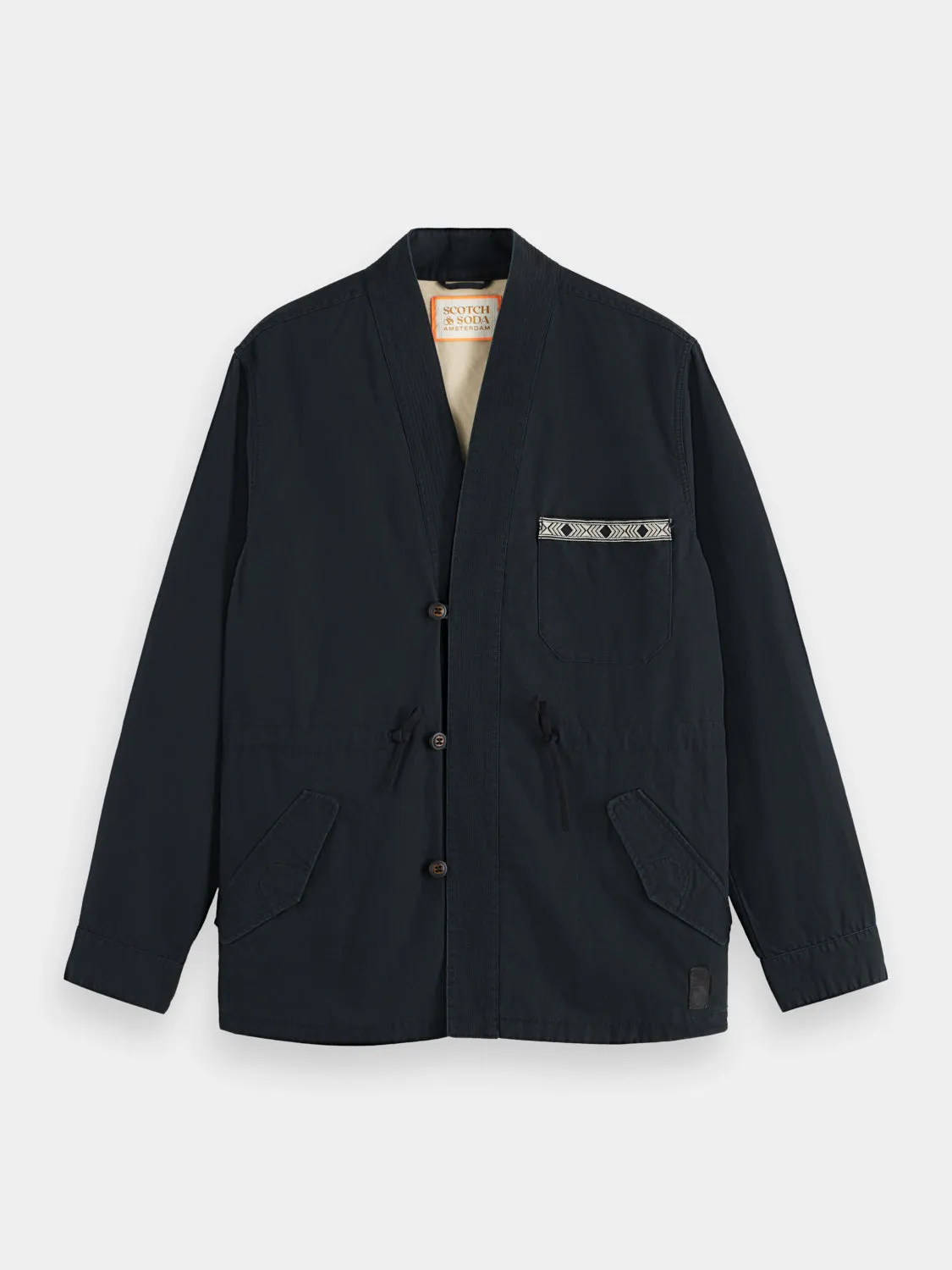 Embroidered kimono jacket sold by Scotch and Soda product image thumbnail 2