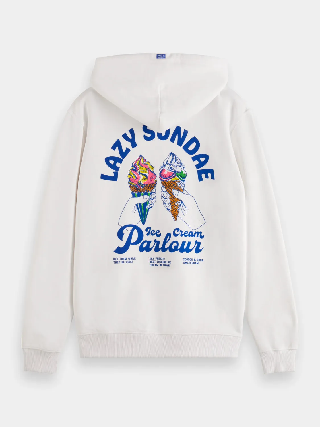 Front & back artwork hoodie sold by Scotch and Soda product image thumbnail 2