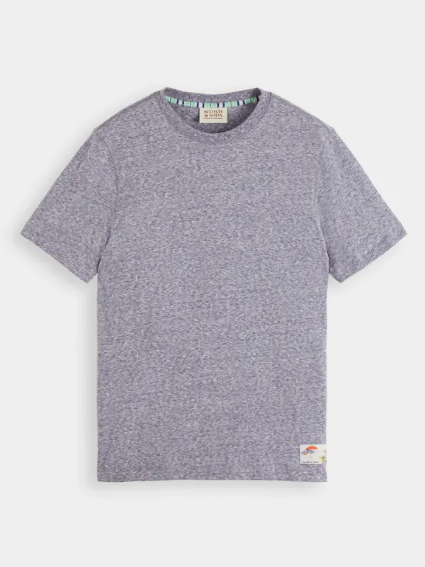 Melange crewneck t-shirt sold by Scotch and Soda