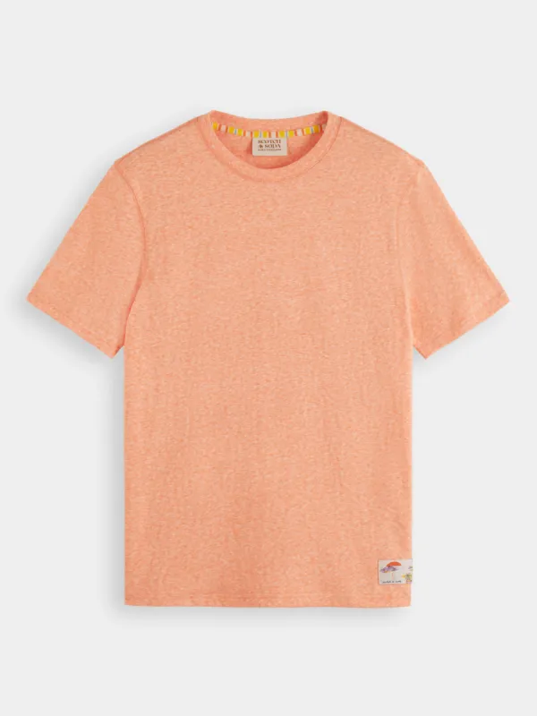 Melange crewneck t-shirt sold by Scotch and Soda