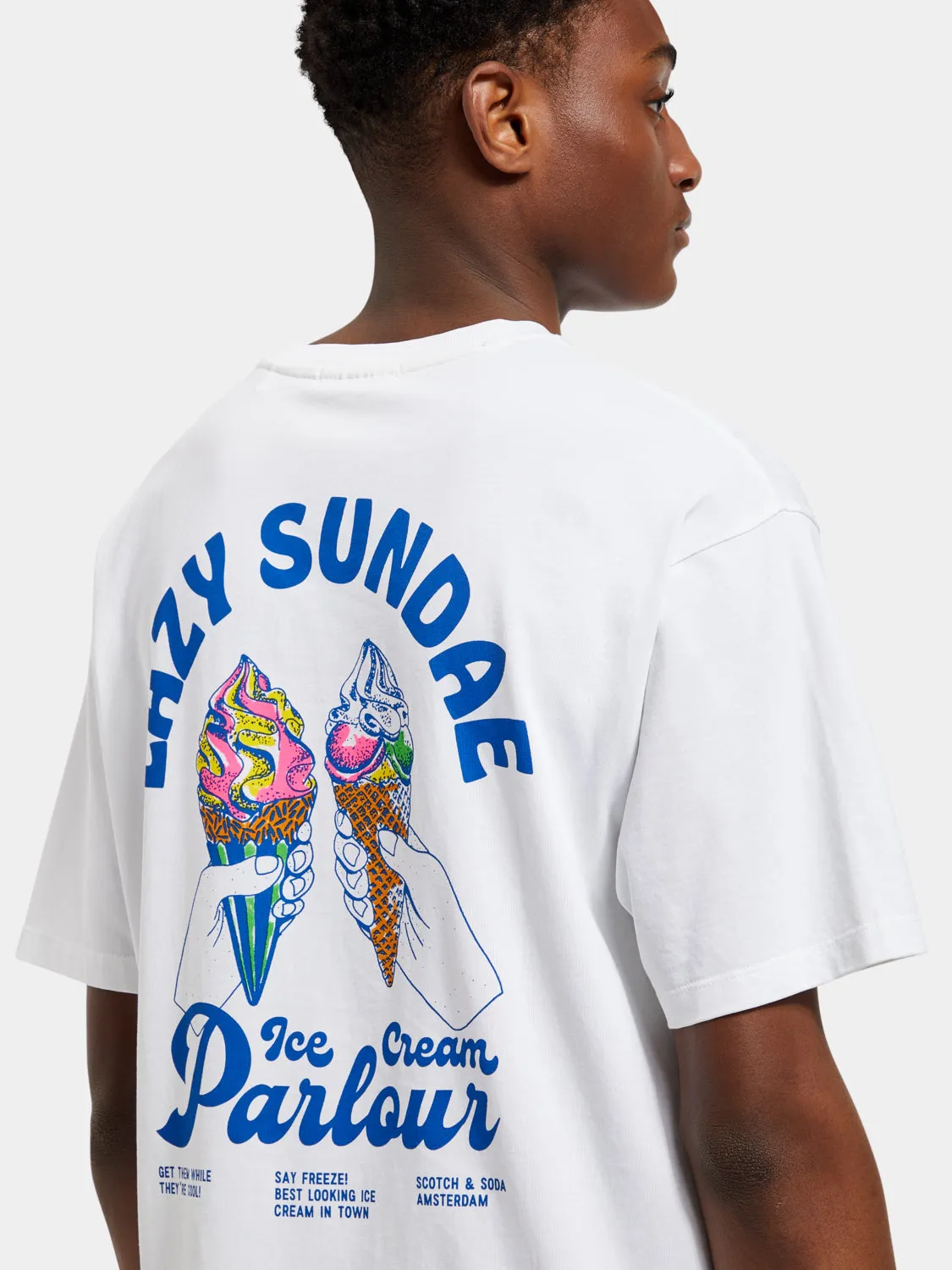 Front & back artwork t-shirt sold by Scotch and Soda product image thumbnail 4