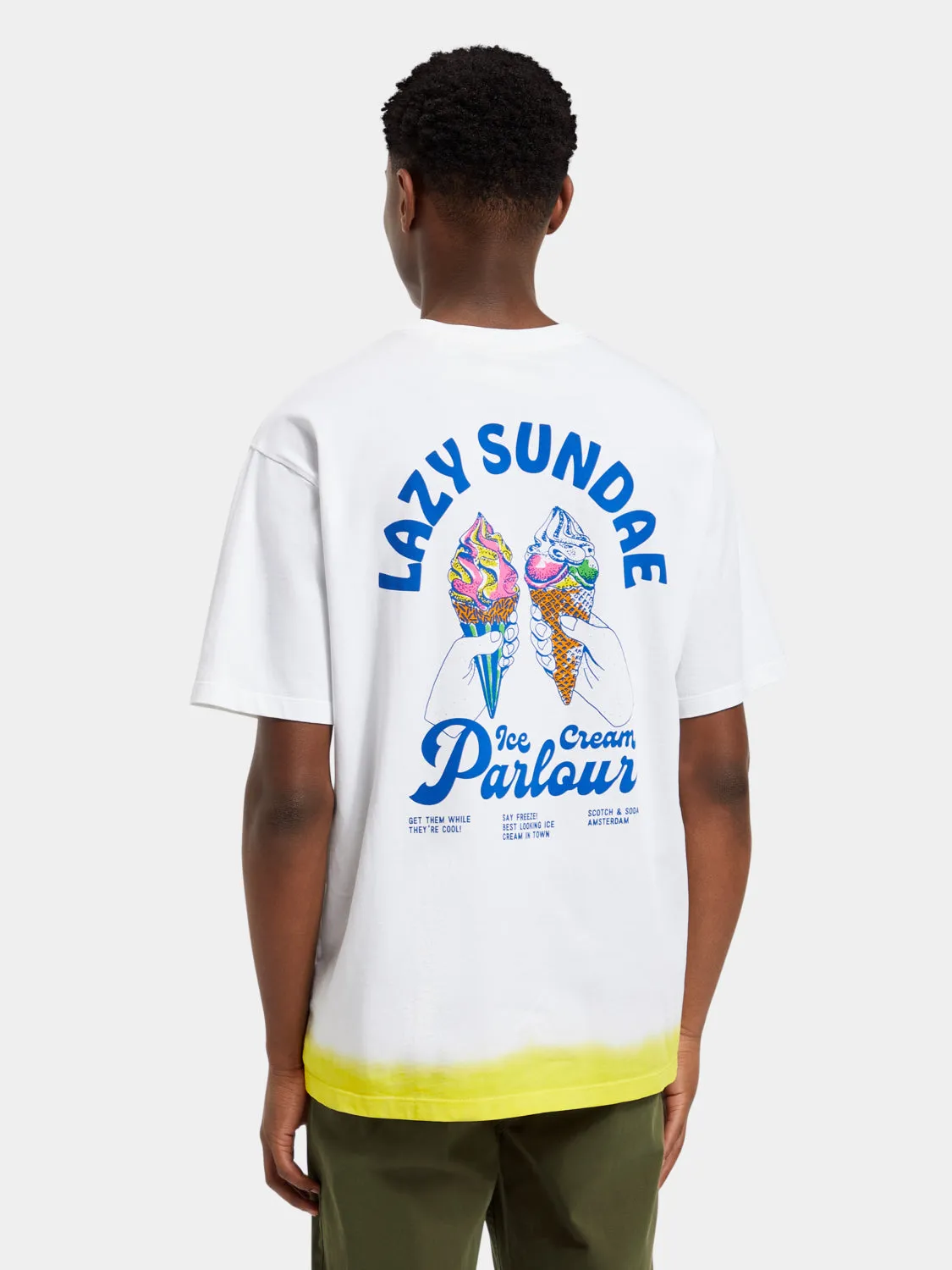 Front & back artwork t-shirt sold by Scotch and Soda product image thumbnail 3