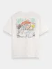 Front & back artwork t-shirt sold by Scotch and Soda