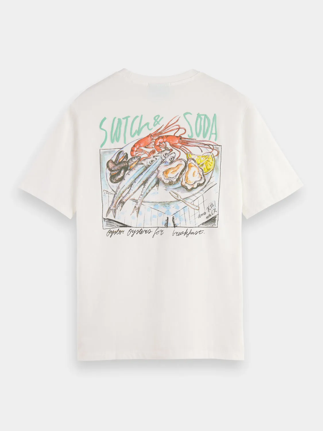 Front & back artwork t-shirt sold by Scotch and Soda product image thumbnail 2