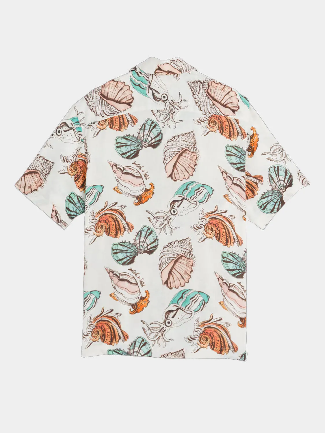 Printed short sleeved shirt sold by Scotch and Soda product image thumbnail 2