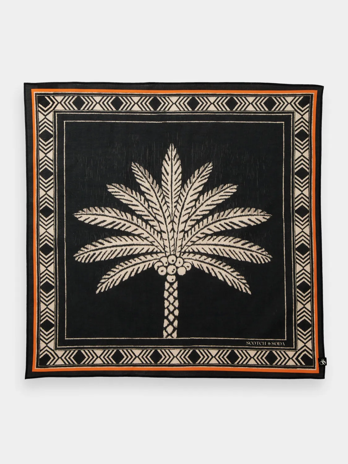 Printed cotton bandana sold by Scotch & Soda product image thumbnail 2