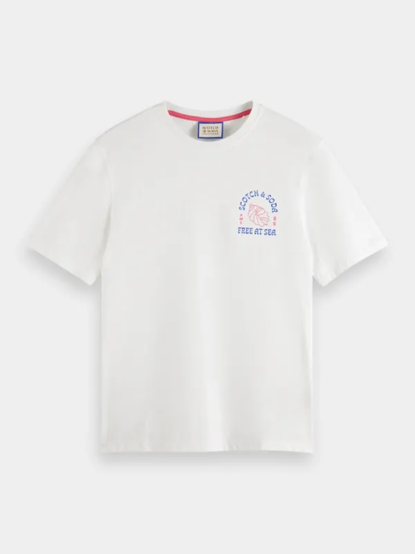 Chest artwork t-shirt sold by Scotch and Soda
