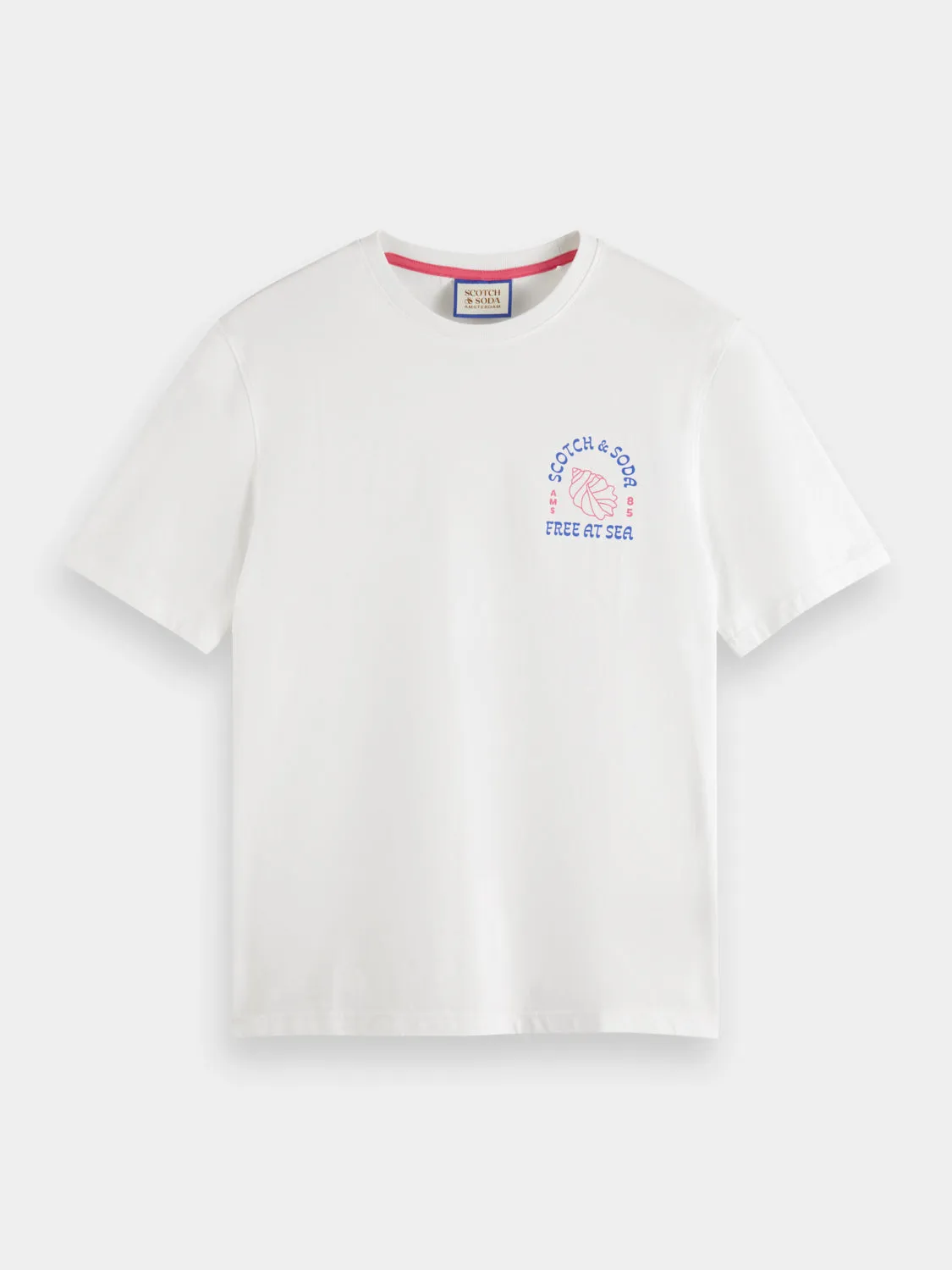 Chest artwork t-shirt sold by Scotch and Soda