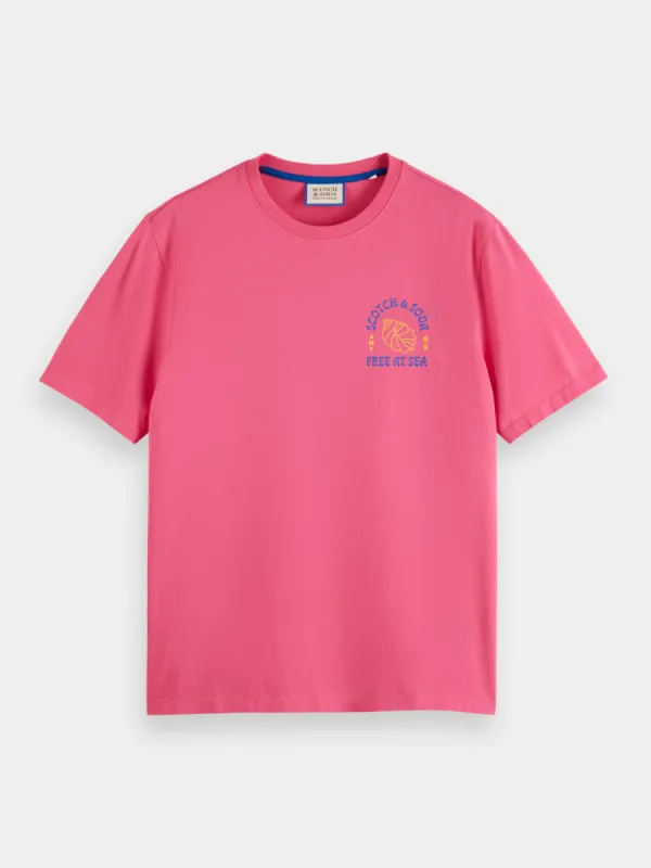 Chest artwork t-shirt sold by Scotch and Soda