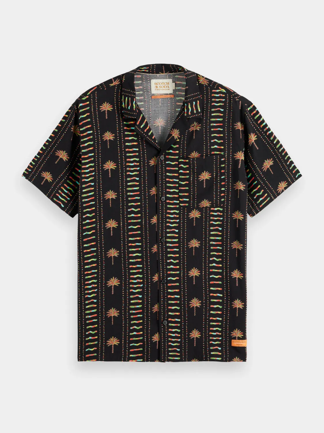 Printed viscose shirt sold by Scotch & Soda