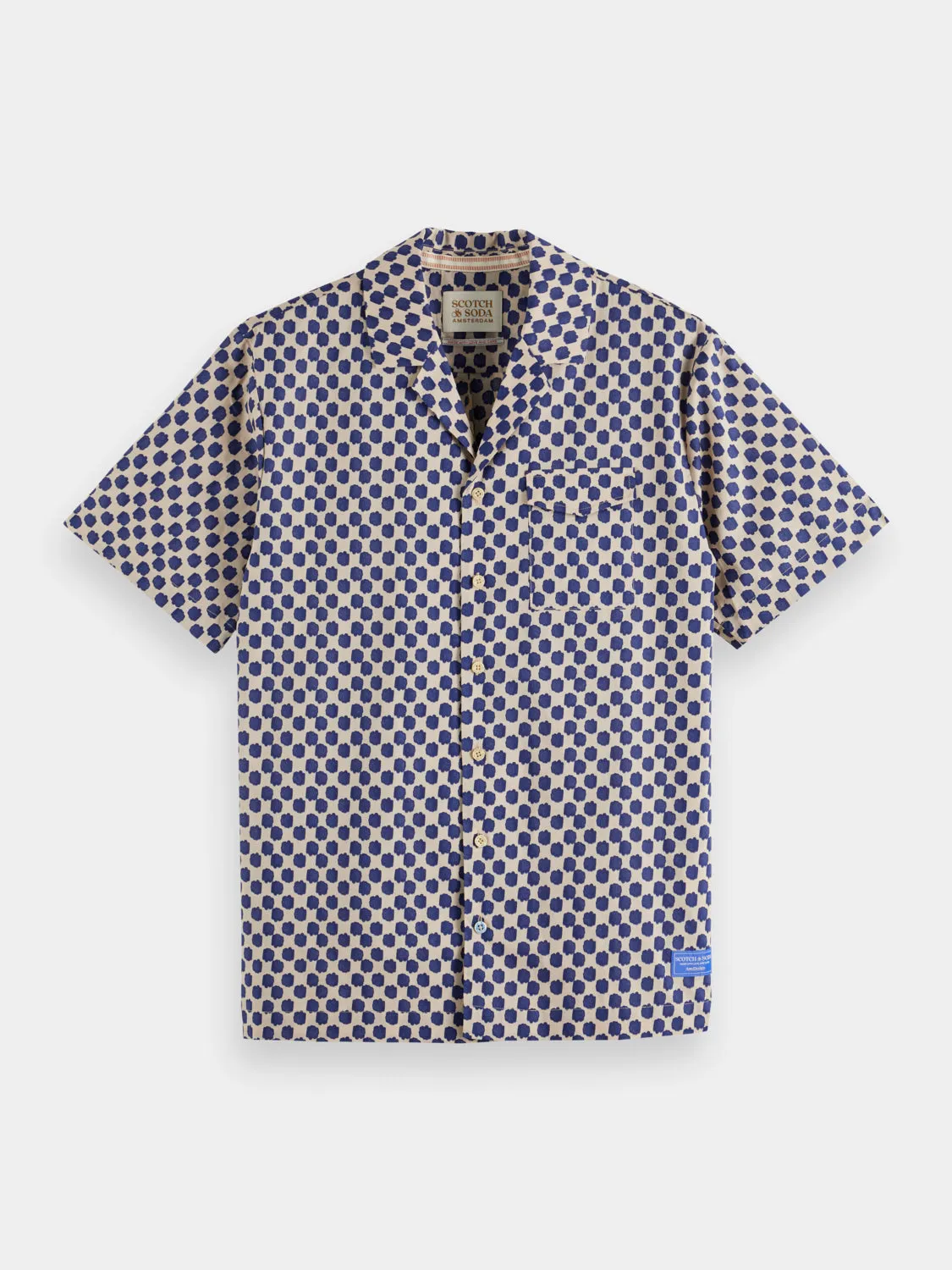 Printed short sleeved shirt sold by Scotch and Soda