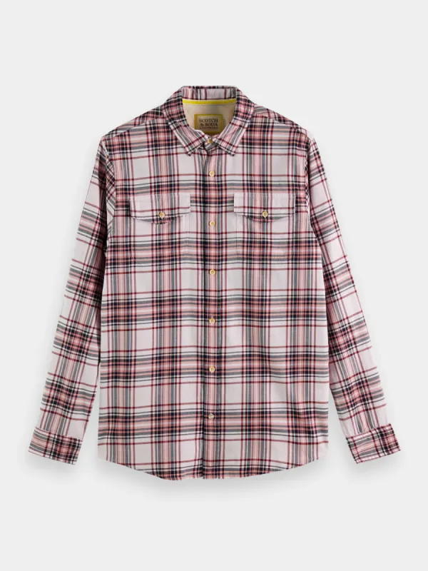 Flannel check shirt sold by Scotch and Soda