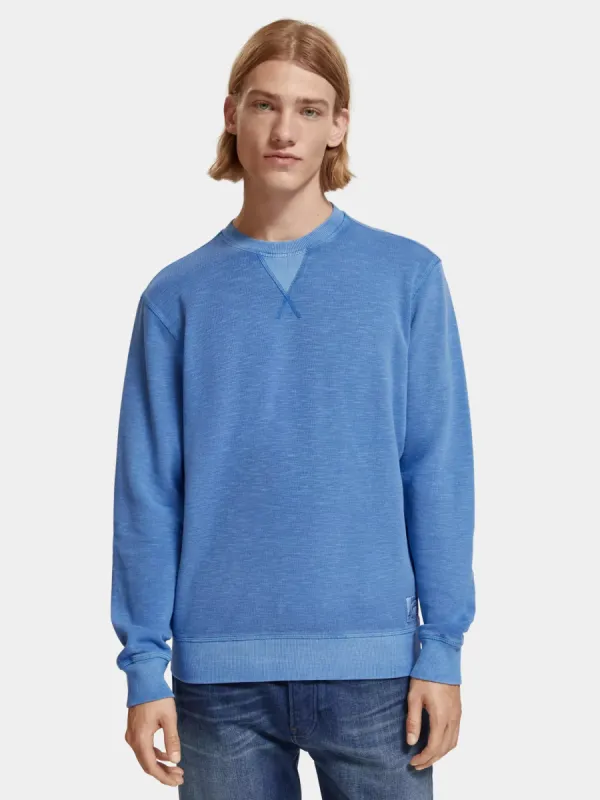 Regular-fit garment-dyed sweatshirt sold by Scotch and Soda