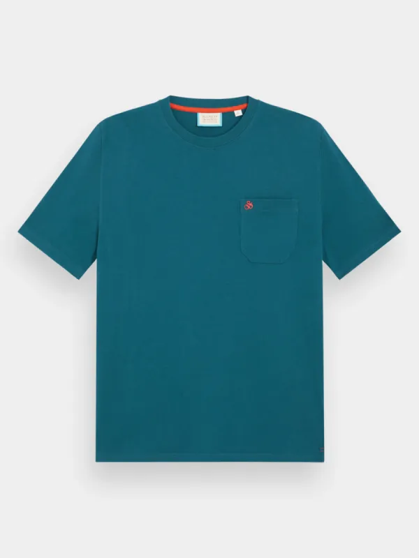 Chest pocket jersey t-shirt made by Scotch & Soda