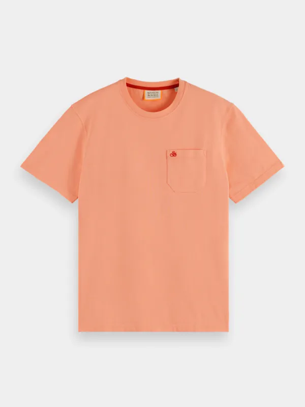 Chest pocket jersey t-shirt made by Scotch & Soda