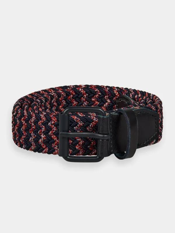 Braided leather & cord belt sold by Scotch and Soda