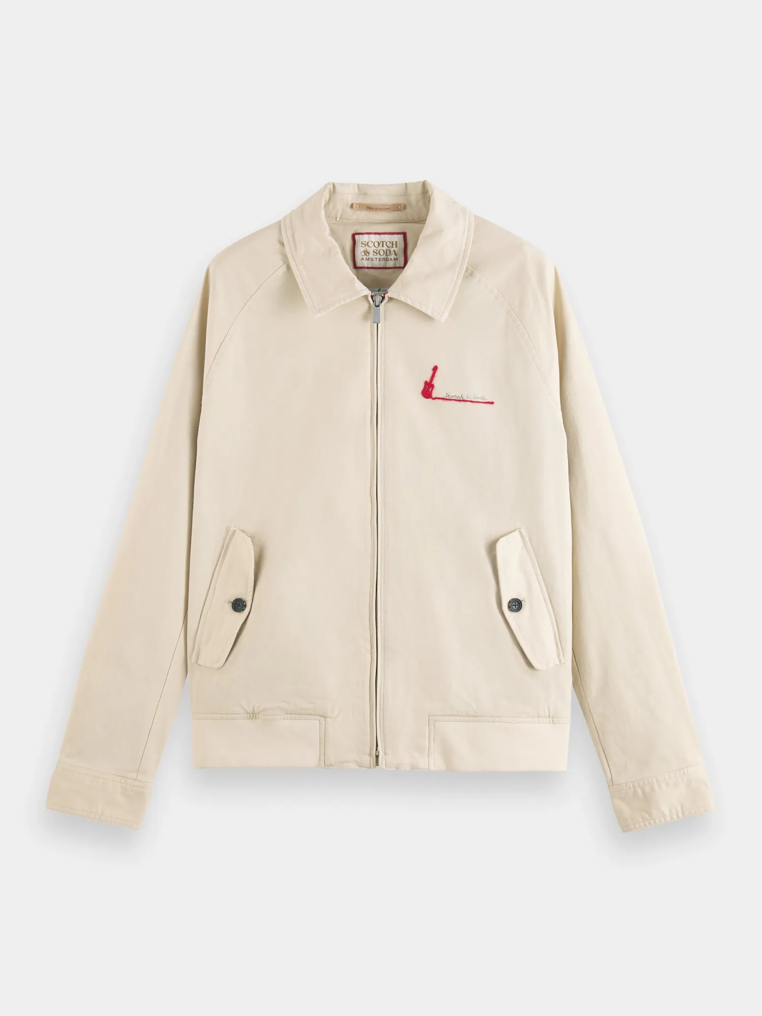 Cotton blouson jacket sold by Scotch and Soda product image thumbnail 2