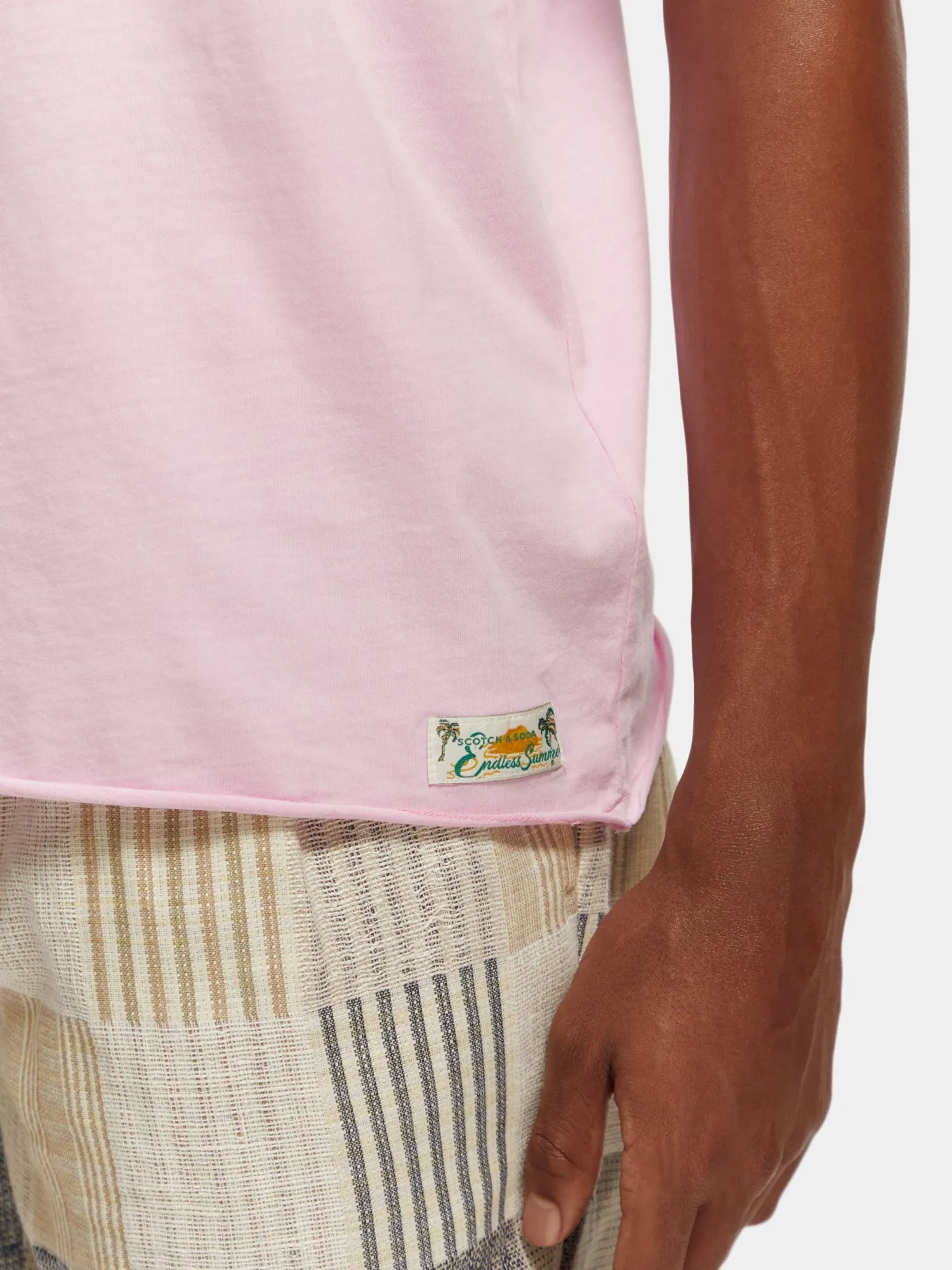 Raw edge t-shirt sold by Scotch & Soda product image thumbnail 5