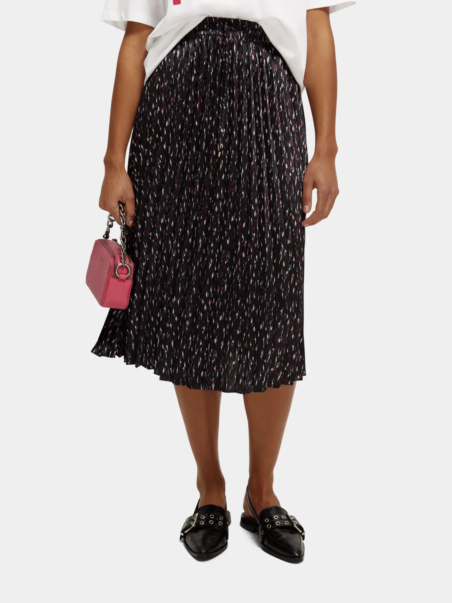 Pleated midi skirt sold by Scotch and Soda