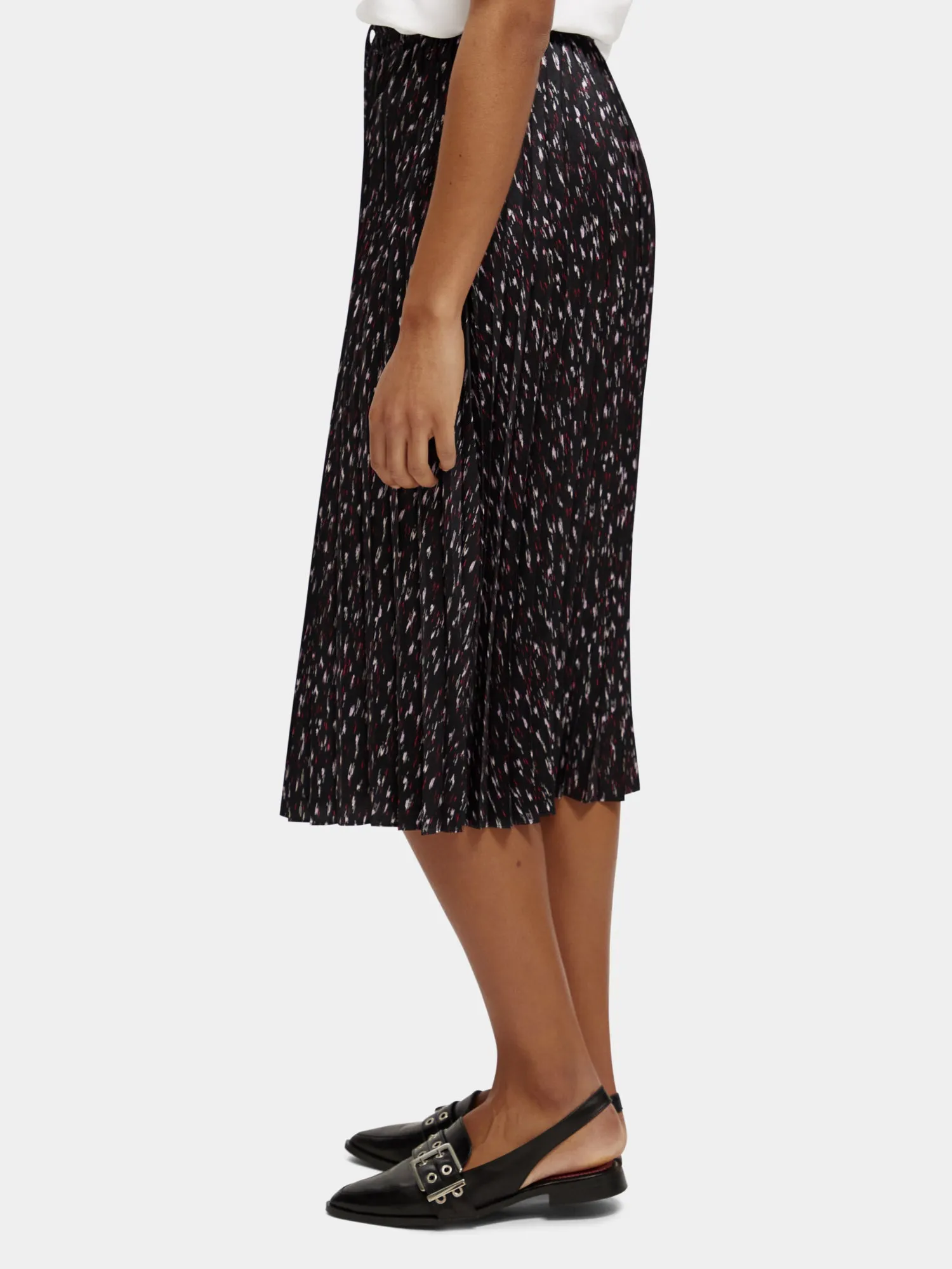 Pleated midi skirt sold by Scotch and Soda product image thumbnail 4