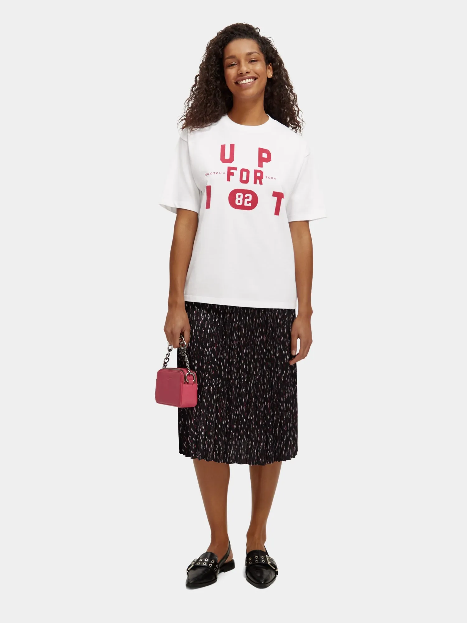 Pleated midi skirt sold by Scotch and Soda product image thumbnail 5