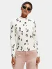 Slim-fit printed long sleeved t-shirt sold by Scotch and Soda