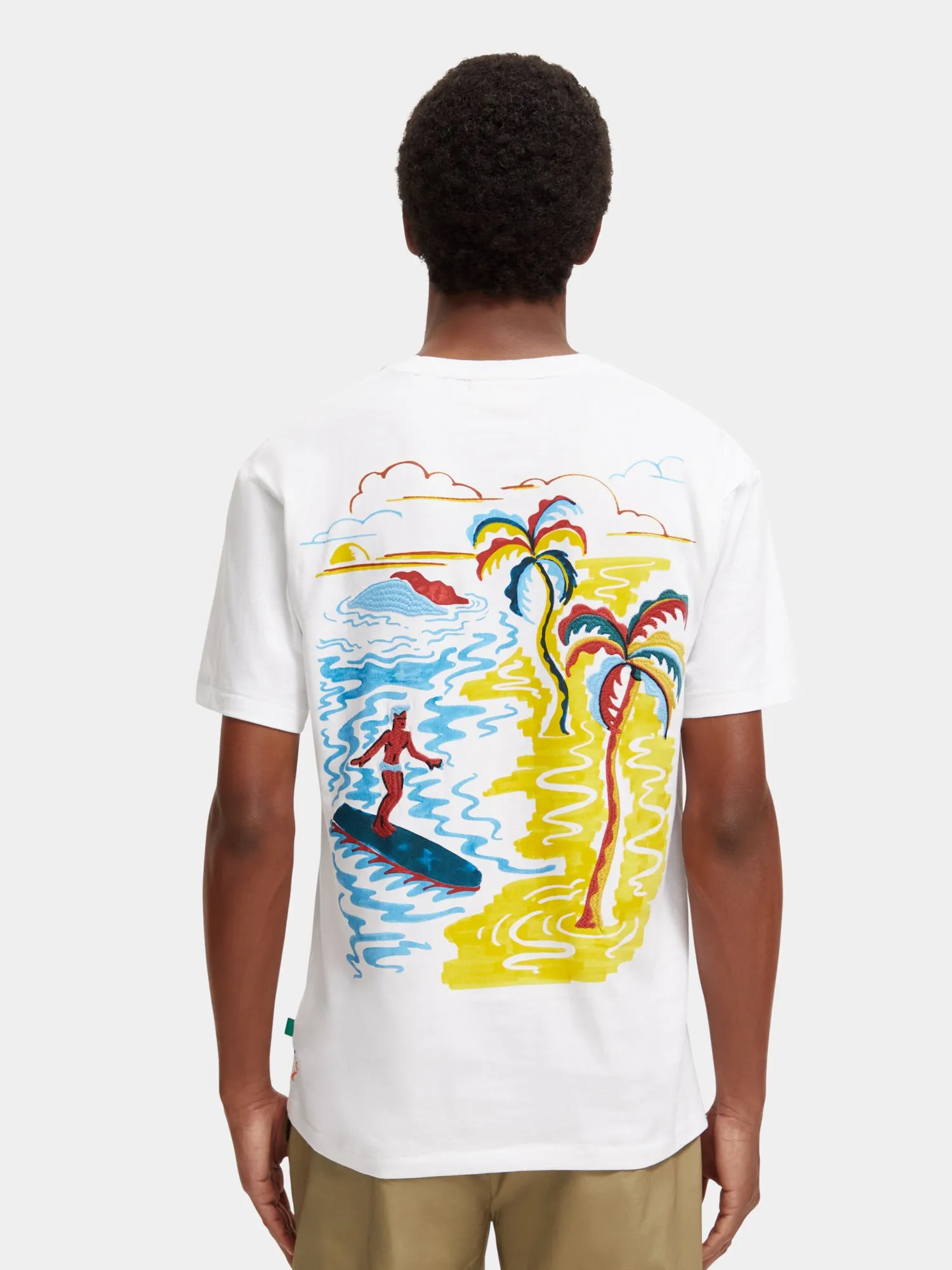 Front & back artwork t-shirt sold by Scotch & Soda product image thumbnail 3