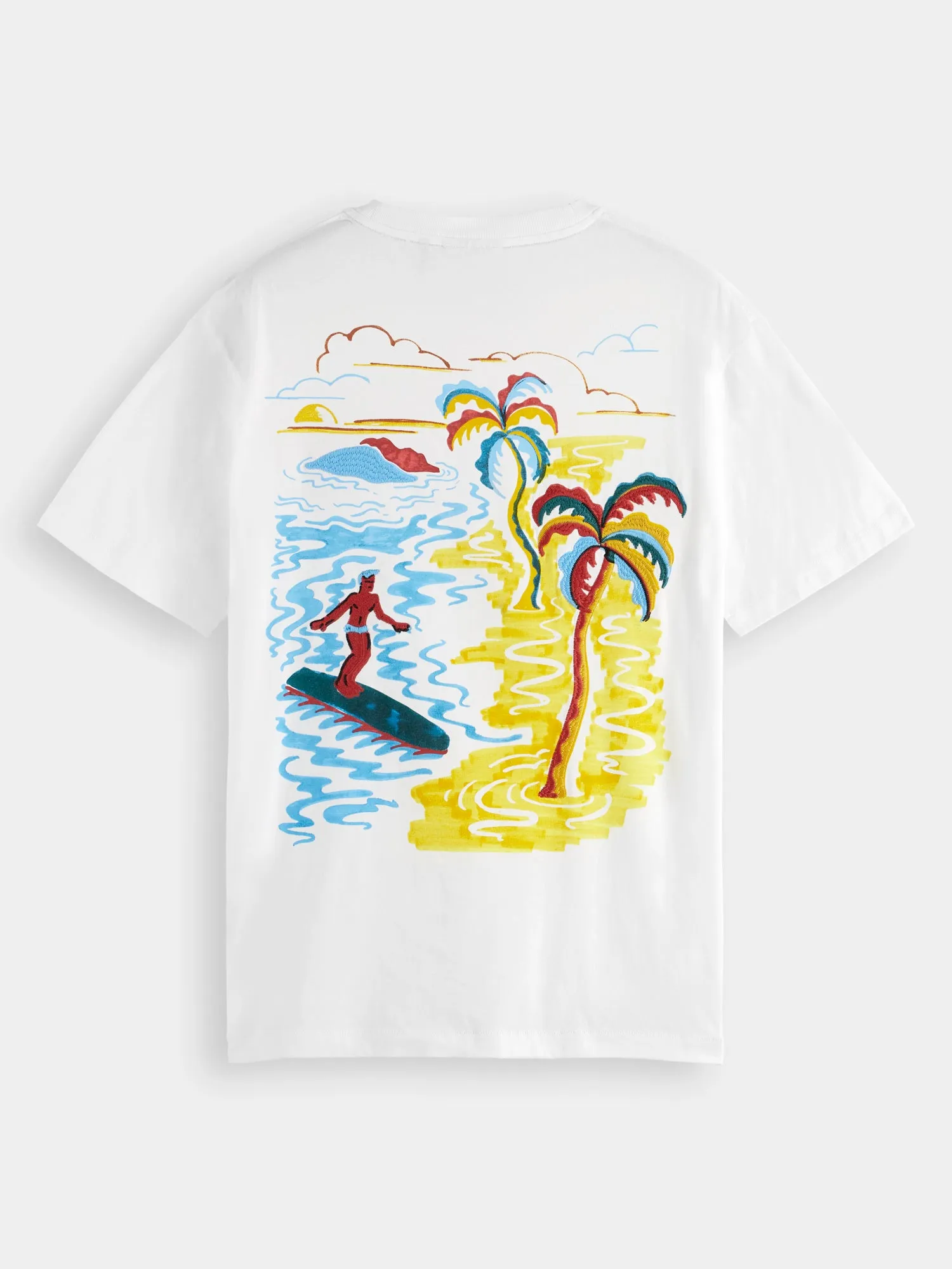 Front & back artwork t-shirt sold by Scotch & Soda product image thumbnail 5