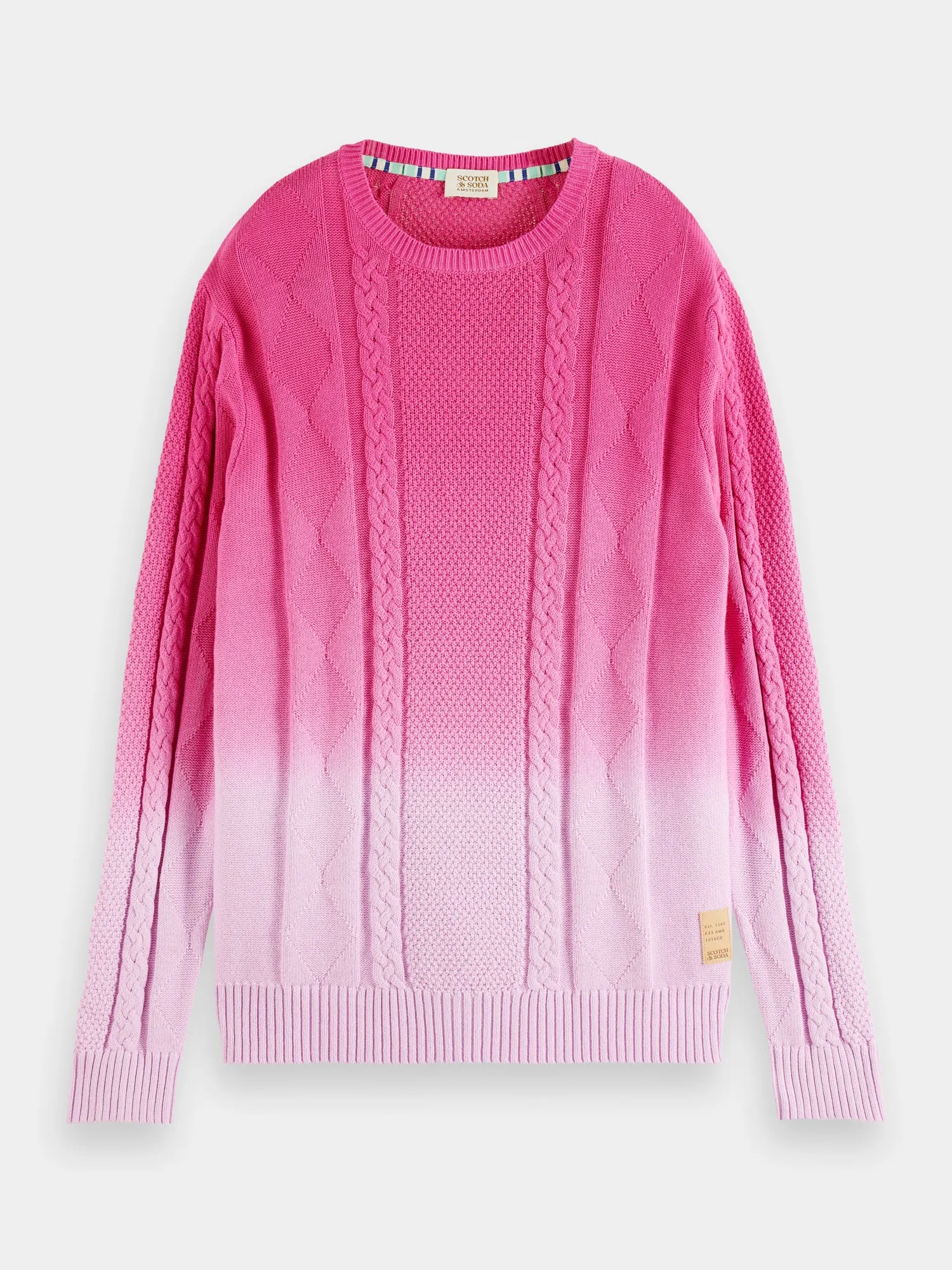 Gradient cable knit pullover sold by Scotch and Soda product image thumbnail 2